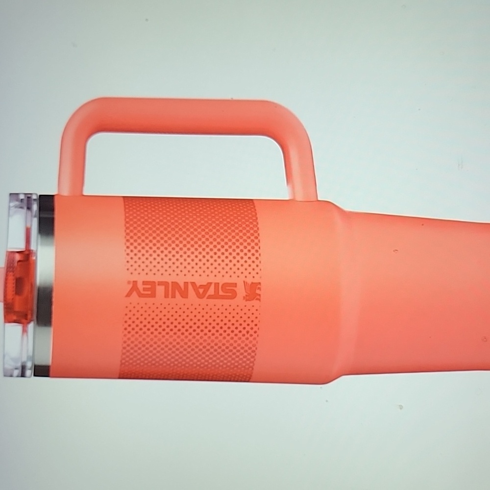 Stanley Quencher Pro Tour Hot Coral Tumbler with Handle